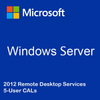 Windows Server 2012 Remote Desktop Services - 5 User CALs