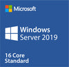 Microsoft Windows Server 2019 Standard 16 Core - Instant License, 1 Server